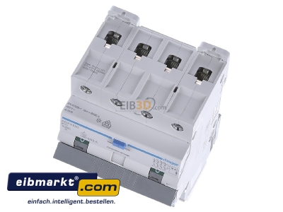 View up front Hager ADX410D Earth leakage circuit breaker B10/0,03A
