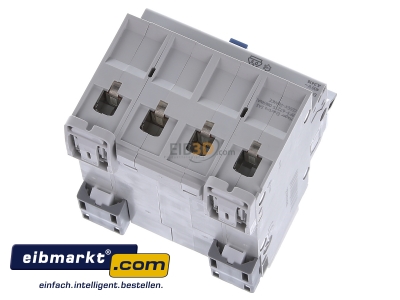 Top rear view Hager ADX416D Earth leakage circuit breaker B16/0,03A
