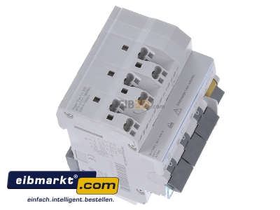 View top left Hager ADZ310D Earth leakage circuit breaker B6/0,03A
