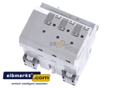 Top rear view Hager ADZ310D Earth leakage circuit breaker B6/0,03A
