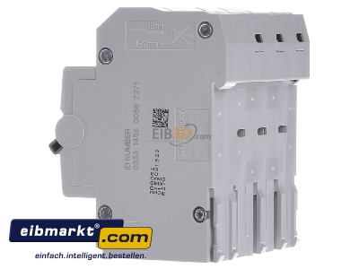 View on the right Hager ADZ313D Earth leakage circuit breaker B13/0,03A
