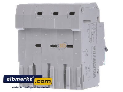 Back view Hager ADZ313D Earth leakage circuit breaker B13/0,03A
