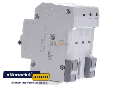 View on the right Hager ADZ363D Earth leakage circuit breaker C13/0,03A
