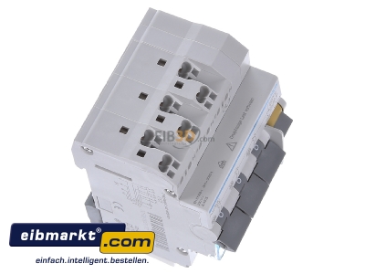 View top left Hager ADZ363D Earth leakage circuit breaker C13/0,03A
