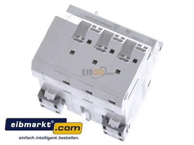Top rear view Hager ADZ363D Earth leakage circuit breaker C13/0,03A
