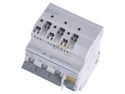 View up front Hager ADZ366D Earth leakage circuit breaker C16/0,03A 
