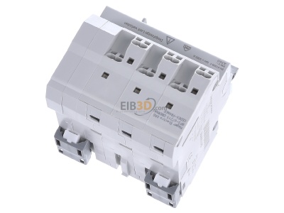 Top rear view Hager ADZ366D Earth leakage circuit breaker C16/0,03A 
