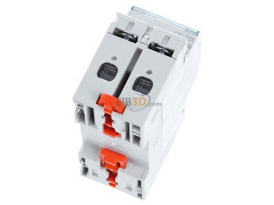Top rear view Gewiss GWD4032 Residual current breaker 2-p 

