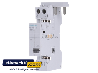 Frontansicht Siemens Indus.Sector 5SM60112 Brandschutzschalter-Block f. LS-Schalter, 16A 5SM6011-2