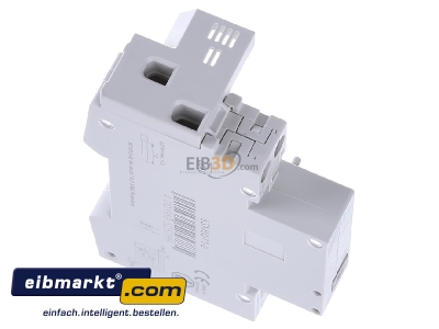 Ansicht oben links Siemens Indus.Sector 5SM60112 Brandschutzschalter-Block f. LS-Schalter, 16A 5SM6011-2