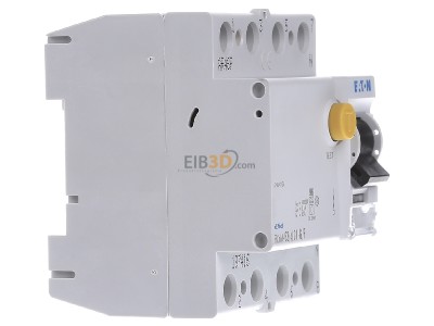 View on the left Eaton FRCMM-63/4/01-G/F Residual current breaker 4-p 63/0,1A 
