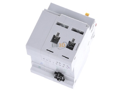 Top rear view Eaton AFDD-10/2/B/003-A Earth leakage circuit breaker with 
