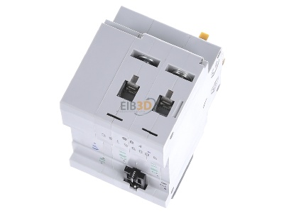Top rear view Eaton AFDD-13/2/C/003-A Miniature circuit breaker 2-p C13A 
