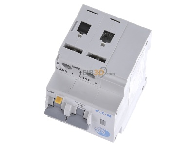 View up front Eaton AFDD-16/2/B/001-A Miniature circuit breaker 2-p C16A 
