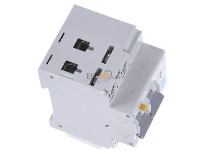 View top left Eaton AFDD-16/2/C/003-A Miniature circuit breaker 2-p C16A 
