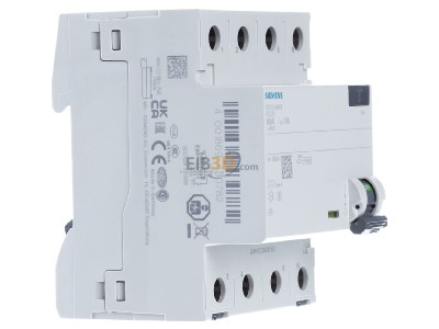 Ansicht links Siemens 5SV3846-8 FI-Schutzschalter 63A,1000mA,400V 