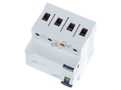 Ansicht oben vorne Siemens 5SV3846-8 FI-Schutzschalter 63A,1000mA,400V 