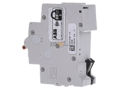 View on the right ABB S-ARC1 C16 Miniature circuit breaker 2-p C16A 
