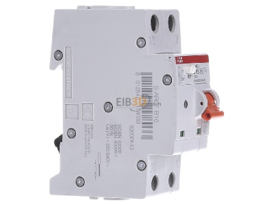 View on the left ABB S-ARC1 B16 Miniature circuit breaker 1-p B16A 
