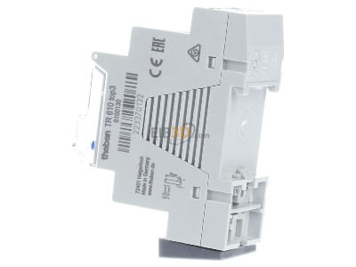 View on the right Theben TR 610 top3 Digital time switch 230VAC 
