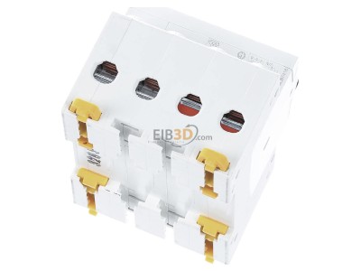 Top rear view Schneider Electric A9D87416 Residual current breaker 4-p 
