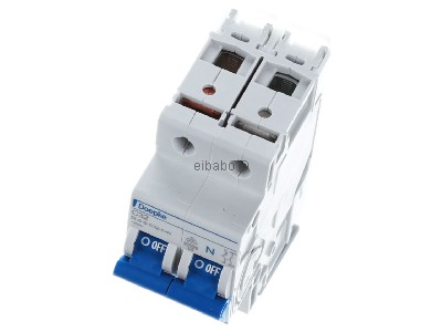 View up front Doepke DLS 6I C32-1+N 10KA Miniature circuit breaker 2-p C32A 
