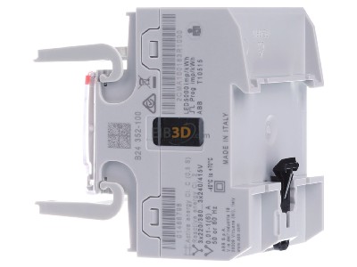 View on the right ABB B24 352-100 Transformer kilowatt-hour meter 1A 
