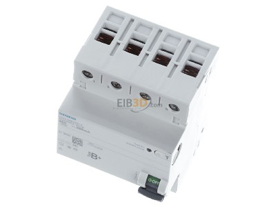 View up front Siemens 5SV3646-5KK14 Residual current breaker 4-p 63/0,3A 
