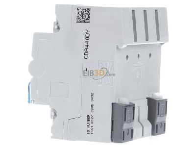 Ansicht rechts Hager CDA440DY Fehlerstromschutzschalter 4-pol. 6kA 40A 30mA 