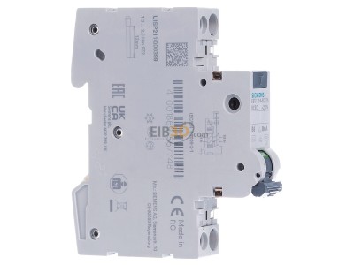 View on the left Siemens 5SV1316-6KK06 Earth leakage circuit breaker 
