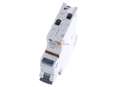 View up front Siemens 5SV1316-6KK06 Earth leakage circuit breaker 
