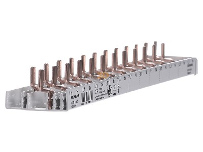 Ansicht links Siemens 5ST3674-0 Stiftsammelschiene 10qmm, 12TE 