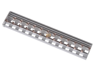 Ansicht oben hinten Siemens 5ST3674-0 Stiftsammelschiene 10qmm, 12TE 