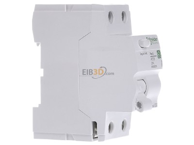 Ansicht links Schneider Electric R9R26225 Fehlerstrom-Schutzschalter 1P+N,25A,10mA 