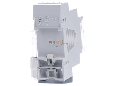 Back view Theben LUNA 110 plus EL DIN rail- 
