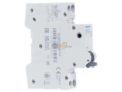 View on the left Siemens 5SL6020-7 Miniature circuit breaker 
