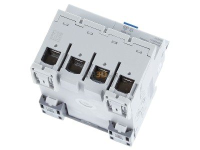 Top rear view Hager CDB663E Residual current breaker 4-p 
