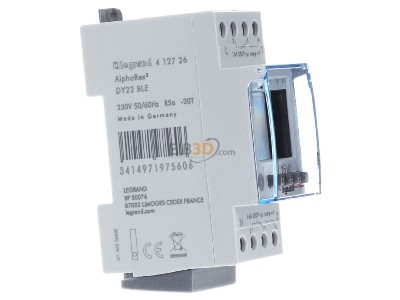 View on the left Legrand Bticino AlphaRex DY22/41276 Digital time switch 230VAC 
