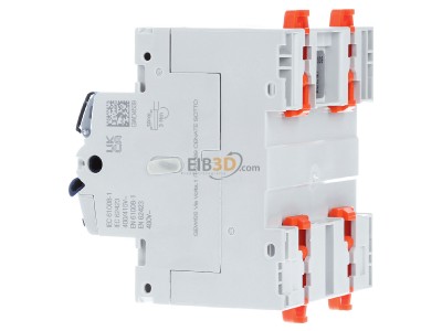 View on the right Gewiss GWD4539 Residual current breaker 4-p 
