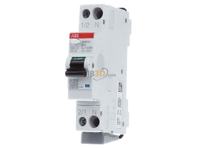 Front view ABB DS301C B10 A30#R1105 Earth leakage circuit breaker B10/0,03A DS301C B10 A30R1105
