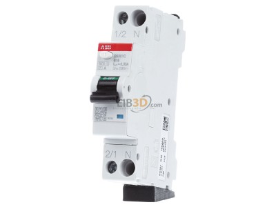 Frontansicht ABB DS301C B16 A30#R1165 FI/LS-Schalter 6kA,1P+N DS301C B16 A30R1165