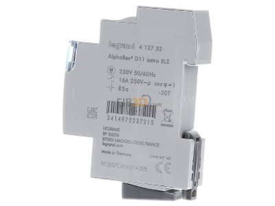 View on the right Legrand Bticino 412732 Digital time switch 

