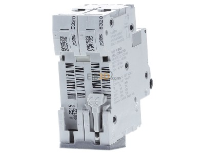 Back view Schneider Electric M9F21216 Miniature circuit breaker 2-p B16A 
