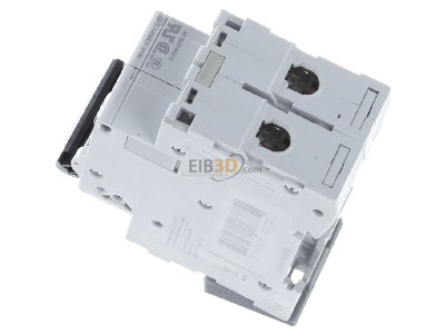 View top right Schneider Electric M9F21216 Miniature circuit breaker 2-p B16A 
