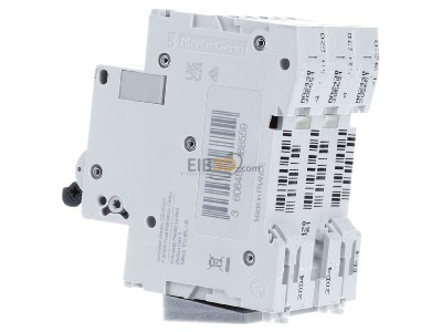 View on the right Schneider Electric M9F22310 Miniature circuit breaker 3-p C10A 

