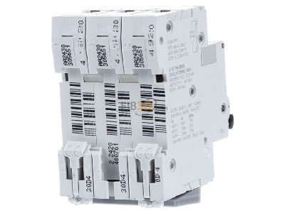 Back view Schneider Electric M9F22310 Miniature circuit breaker 3-p C10A 
