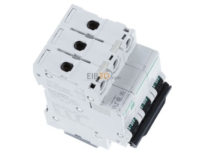 View top left Schneider Electric M9F22310 Miniature circuit breaker 3-p C10A 
