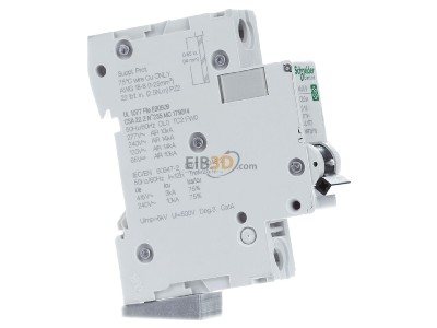 View on the left Schneider Electric M9F23116 Miniature circuit breaker 1-p D16A 
