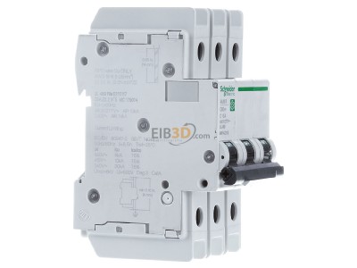 View on the left Schneider Electric M9F42315 Miniature circuit breaker 3-p C15A 
