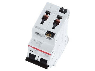 Ansicht oben vorne ABB S302P-K1 Sicherungsautomat K-Char. 25kA, 1A, 2P 